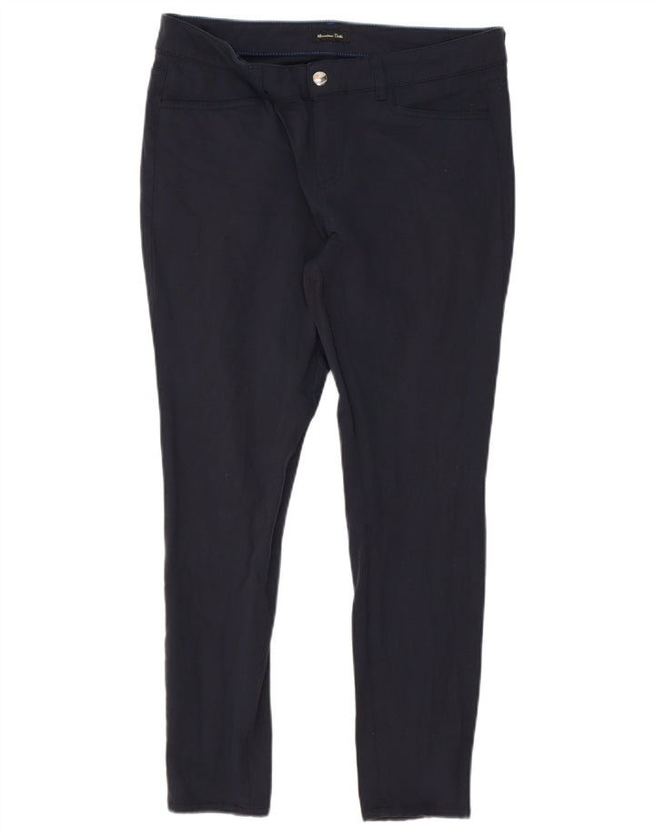 MASSIMO DUTTI Pantalones cortos casuales para mujer EU 42 Large W32 L26 Azul marino