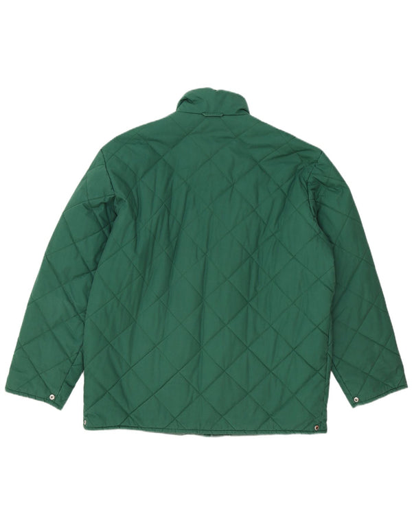 Fila Mens Magic Line Liner Chaqueta acolchada IT 50 Poliéster verde grande