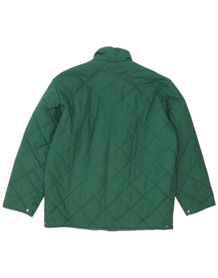 Fila Mens Magic Line Liner Chaqueta acolchada IT 50 Poliéster verde grande