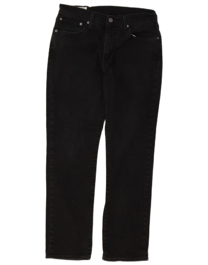 Vaqueros rectos Levi's para hombre W31 L28 Algodón negro
