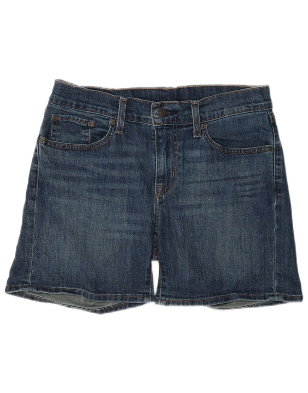 Shorts Levi's Mujer W28 Algodón Azul Medio