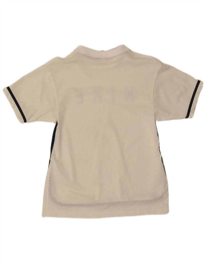 Nike - Camiseta gráfica para hombre, talla pequeña, color blanco, poliéster, deportiva