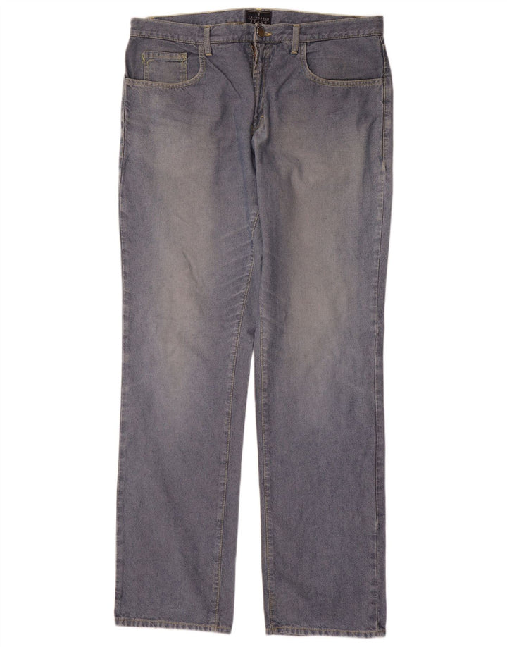 Vaqueros Trussardi Hombre Rectos W38 L36 Algodón Azul