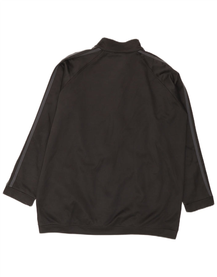 Adidas Hombre Chándal Top Chaqueta XL Negro Poliéster
