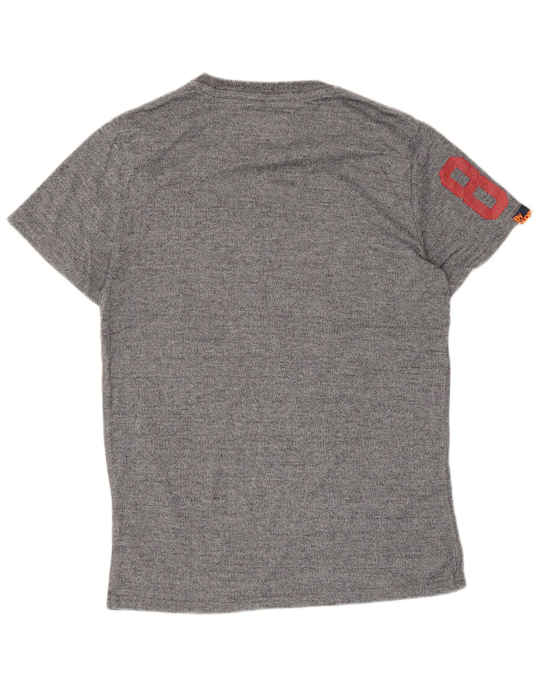 Superdry Camiseta con gráfico retro y moteado en gris medio para hombre