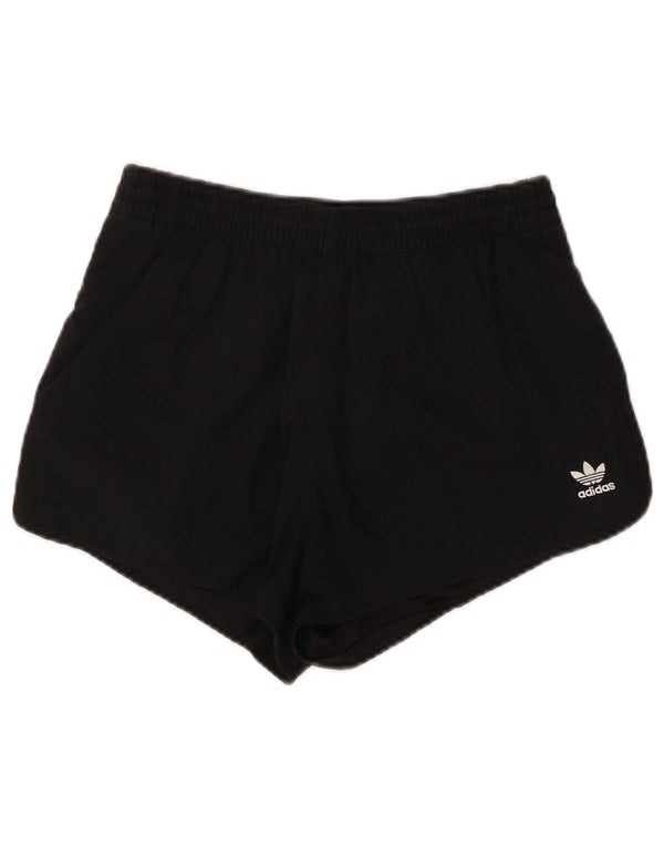 Adidas Pantalones cortos deportivos para mujer UK 6 XS Poliamida negra