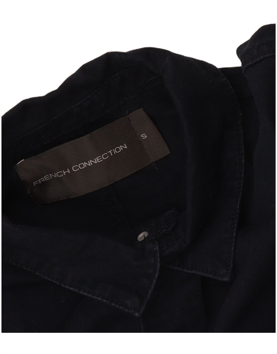 French Connection Chaqueta utilitaria para hombre UK 36 Small Azul marino