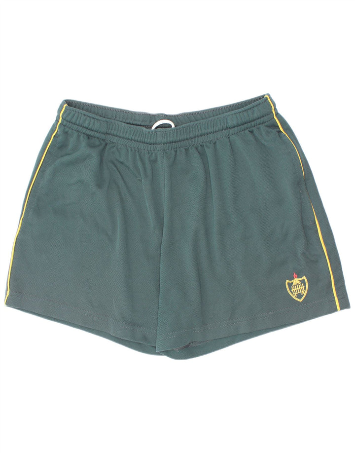 Champion Shorts deportivos para niño 11-12 años Verde Poliéster