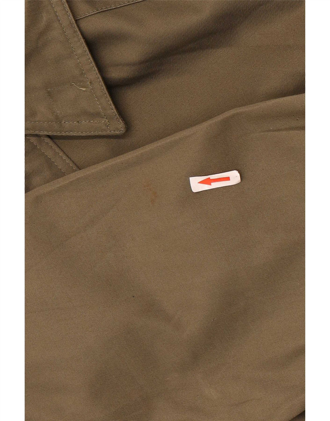 Vintage hombres chaqueta militar Reino Unido 38 medio caqui