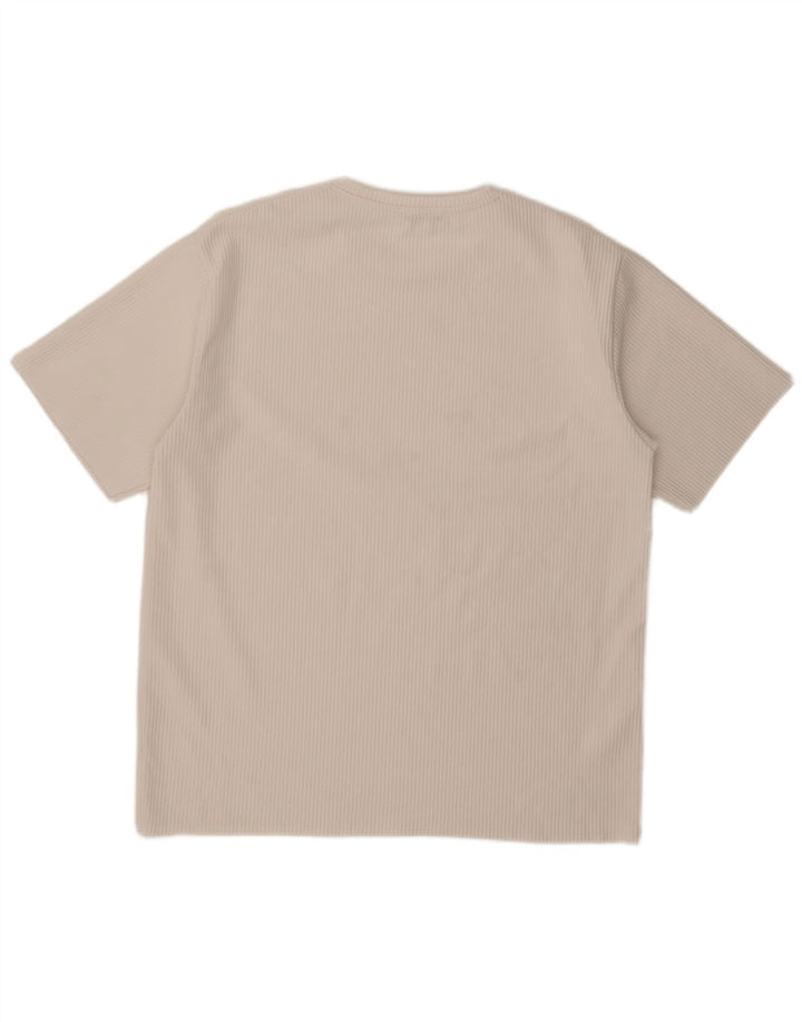 Zara Hombre Camiseta Top Grande Blanco