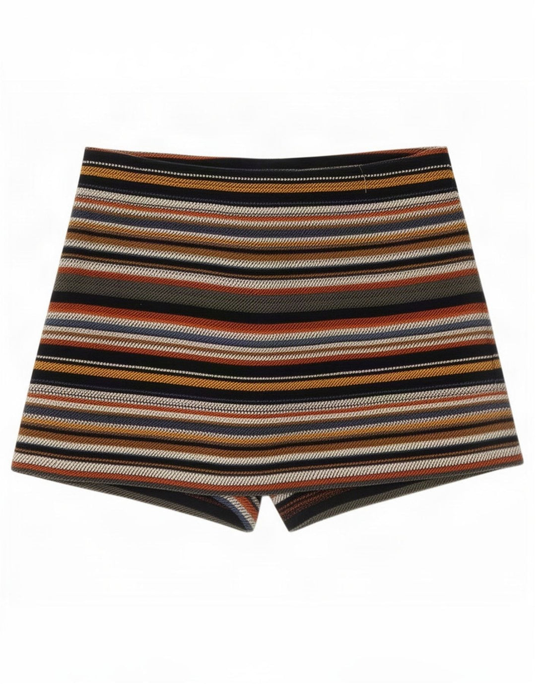 Zara Mujer Trafaluc Skort Grande Rayas Multicolor