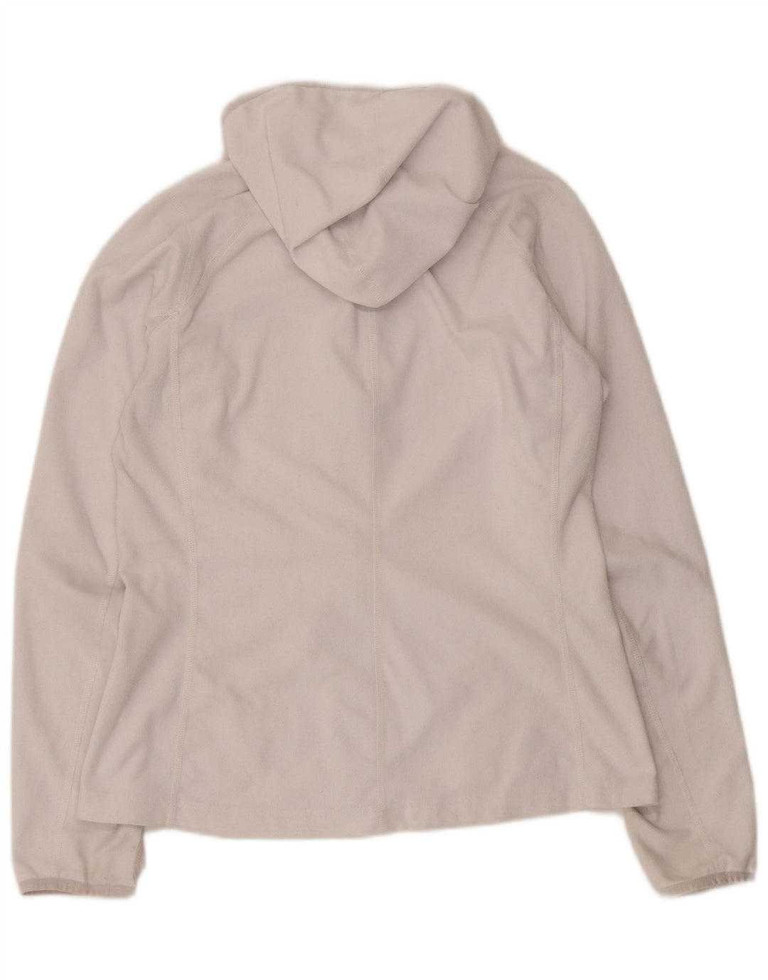 The North Face Chaqueta polar con capucha para mujer UK 40 Mediana Poliéster blanco