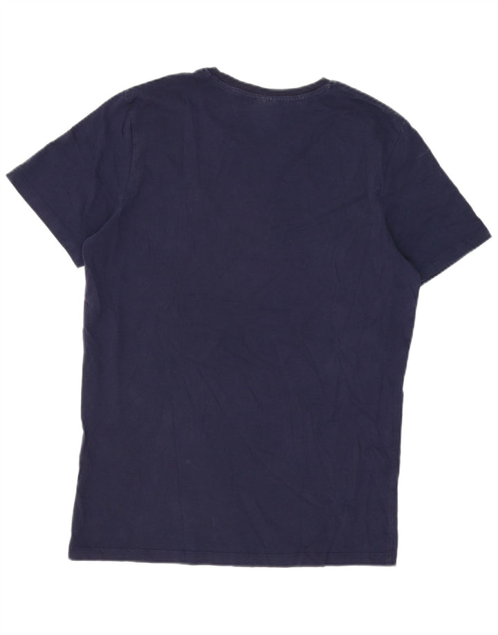 Camiseta Jack & Jones Hombre Top Medium Azul Marino Algodón