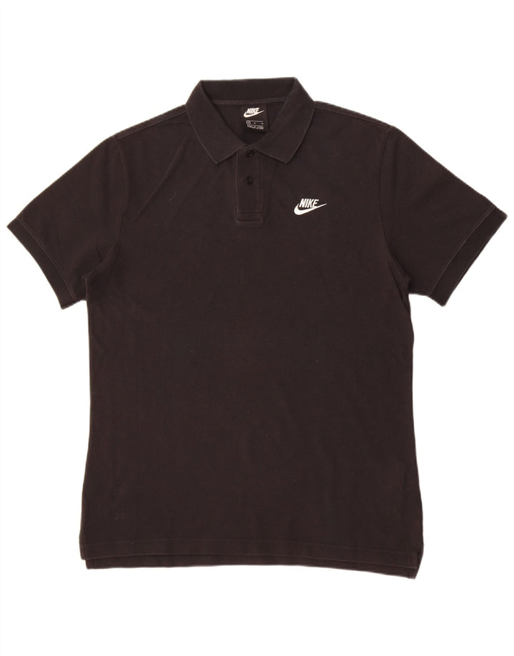 Polo Nike Hombre Algodón Negro Mediano