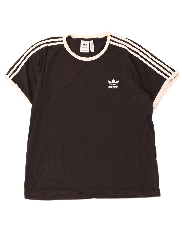 Adidas Camiseta Hombre Top XL Algodón Negro