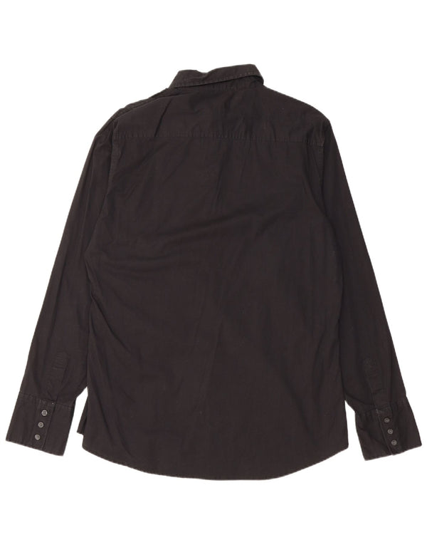 Camisa Calvin Klein Jeans Hombre XL Algodón Negro