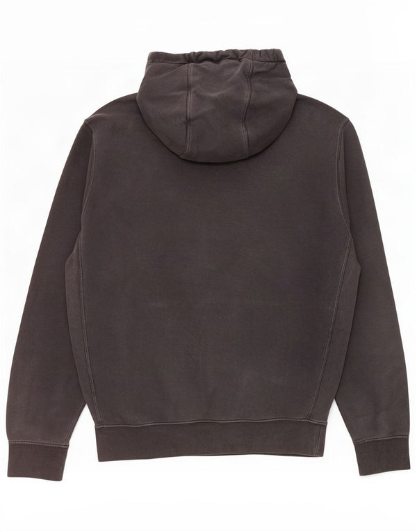 Nike Sudadera con capucha gráfica para hombre, talla pequeña, algodón negro