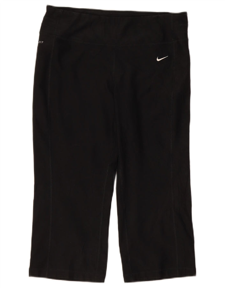 Nike Leggings Capri Mujer Medianos W30 L19 Negro Poliéster Deportes