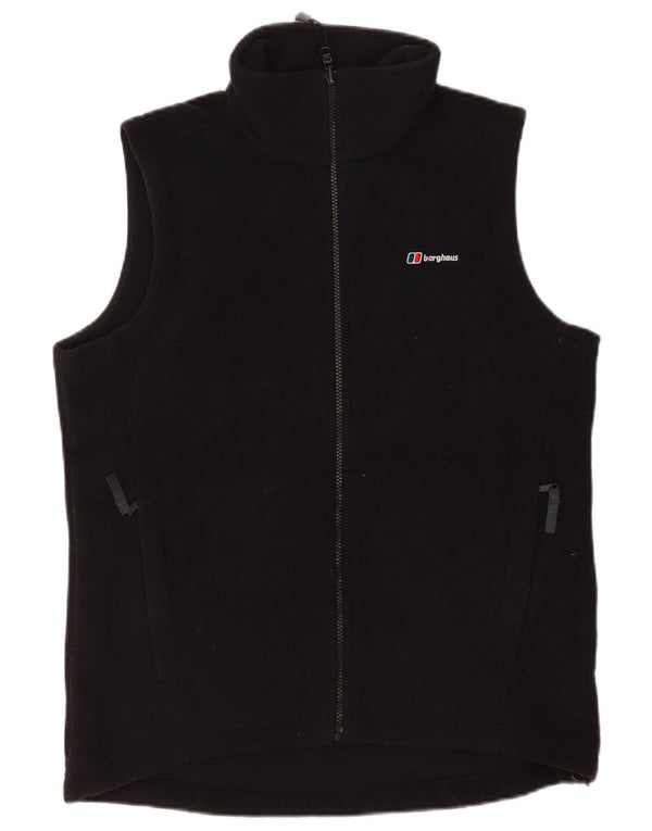 Berghaus Chaleco polar para mujer UK 44 Grande Poliéster negro