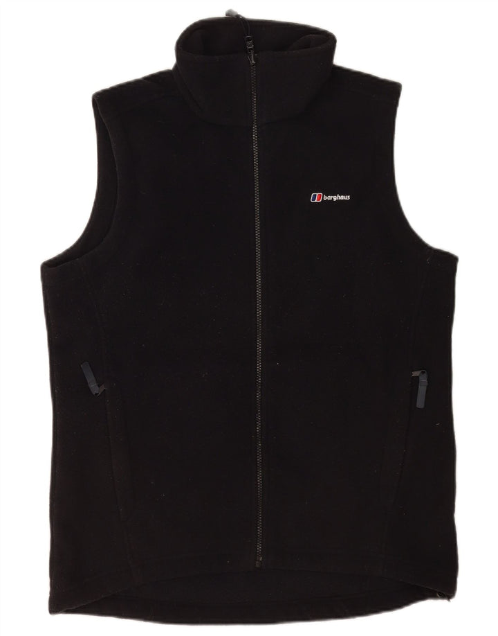 Berghaus Chaleco polar para mujer UK 44 Grande Poliéster negro