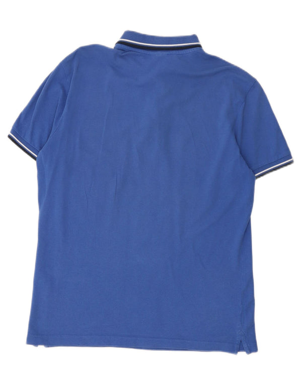 Polo Diadora Hombre Azul Medio