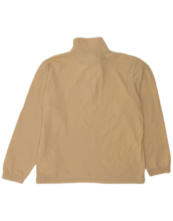 Champion Sudadera Con Cremallera Y Cuello Jumper XL Algodón Beige Hombre