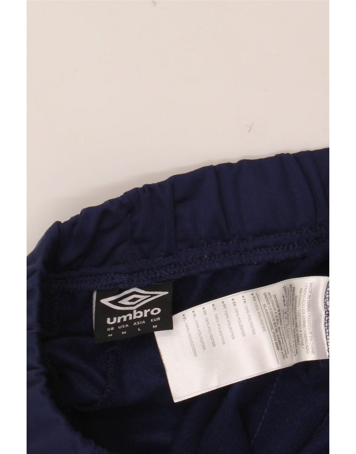 UMBRO Pantalón de chándal gráfico para hombre Poliéster azul marino medio