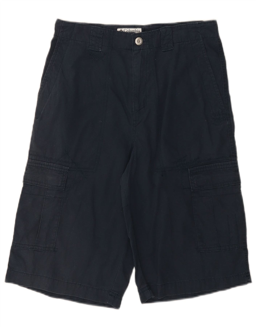 COLUMBIA Shorts cargo para niño 15-16 años W26 Azul marino Algodón