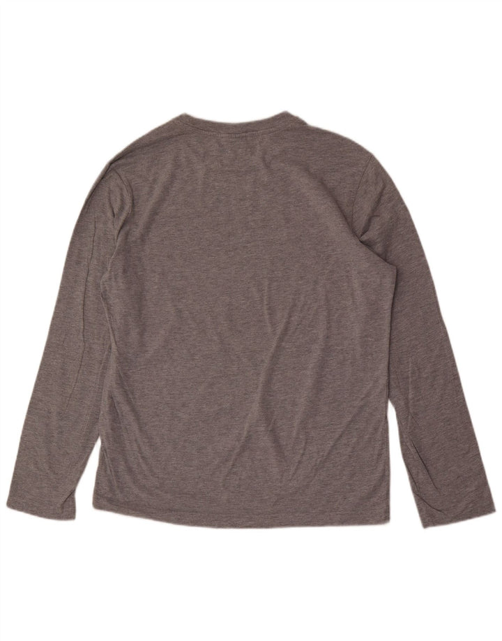 Champion Top Gráfico De Manga Larga Gris Medio Hombre