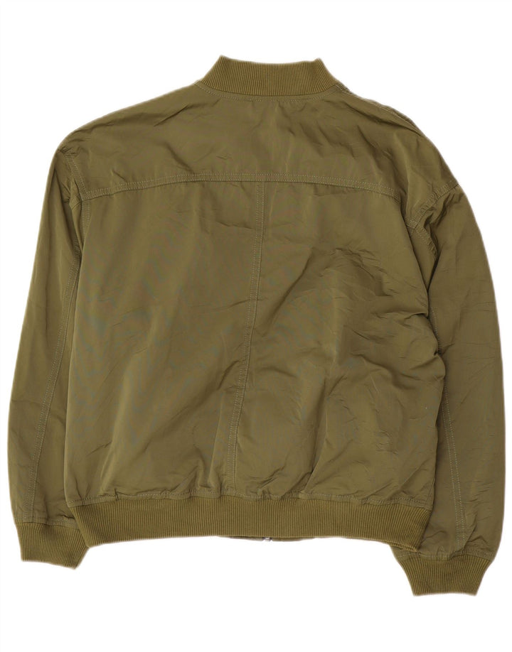 BENETTON Cazadora Bomber Niño 13-14 Años XL Verde Poliéster