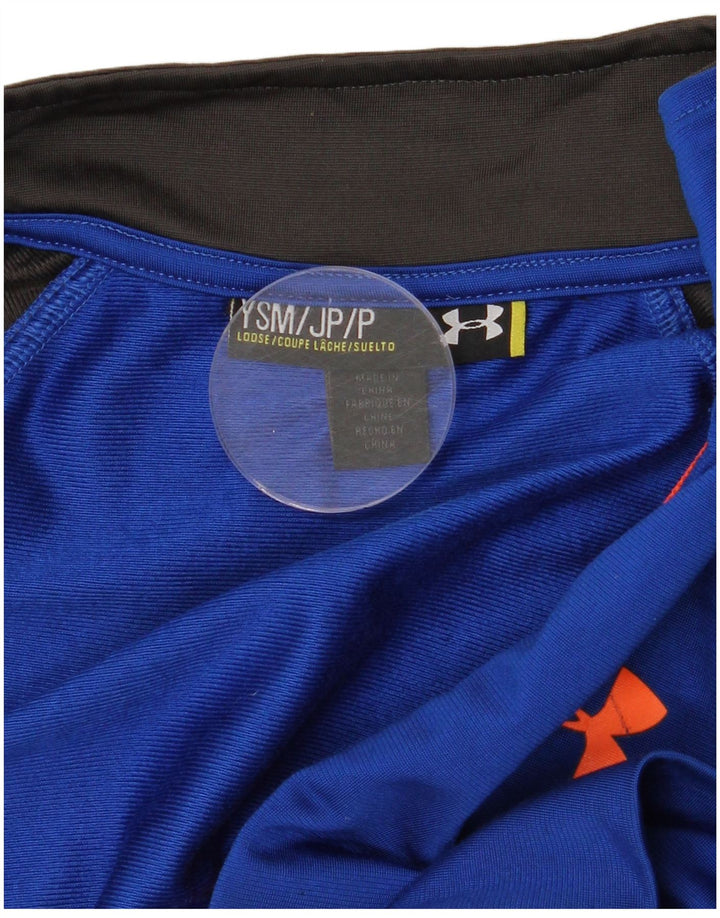 Under Armour Chaqueta de chándal para niños 7-8 años Small Azul Colorblock