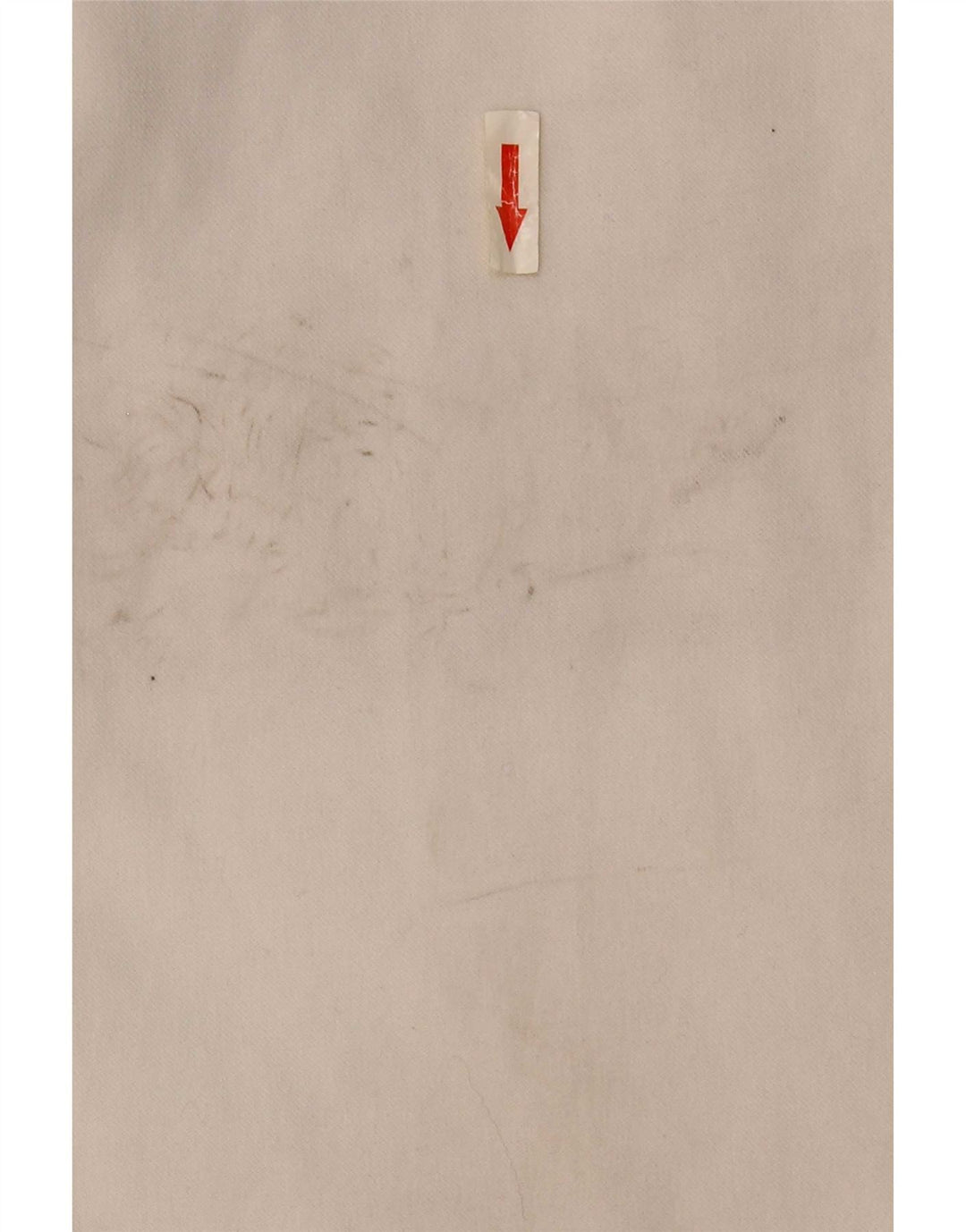 Zara Mens Slim Chino Pantalones EU 44 Large W34 L30 Poliéster Blanco