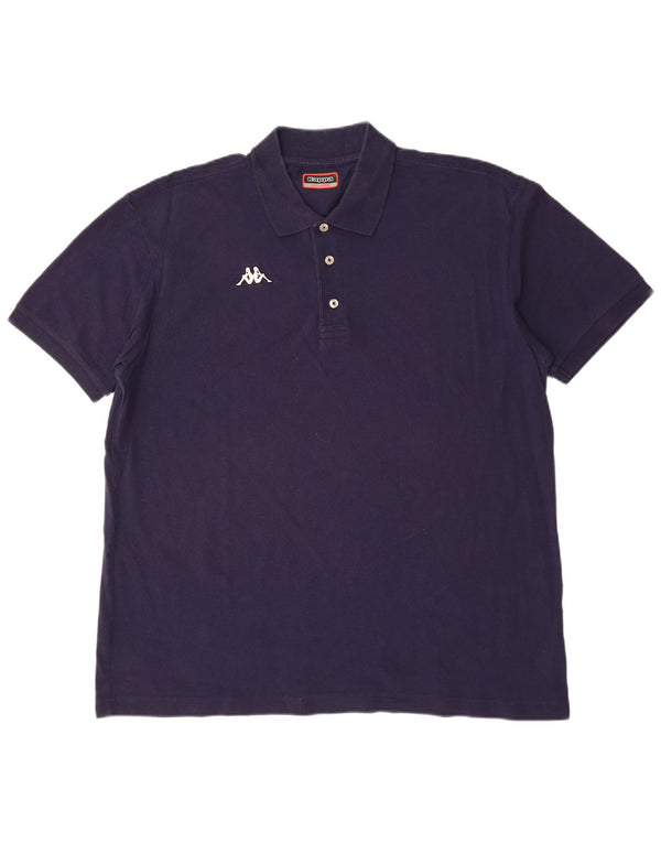 KAPPA Polo Hombre 3XL Azul Marino Algodón