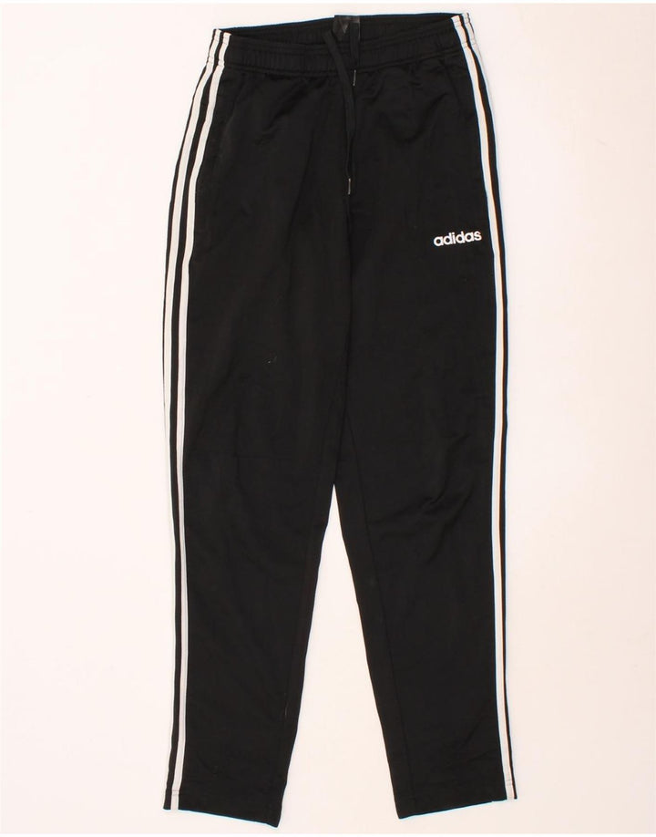 ADIDAS Mens Tracksuit Trousers Small  Black Polyester Vintage Adidas and Second-Hand Adidas from Messina Hembry 
