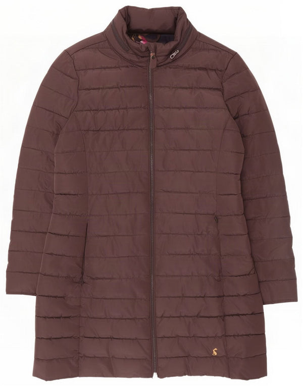 Joules Abrigo acolchado para mujer UK 44 Large Marrón Poliéster