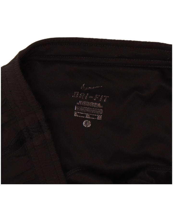 Nike Dri Fit - Pantalones cortos deportivos para hombre, talla XL, color negro