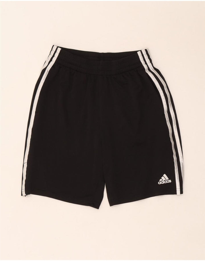 Adidas Pantalones cortos deportivos para niños 12-13 años Grande Negro Poliéster
