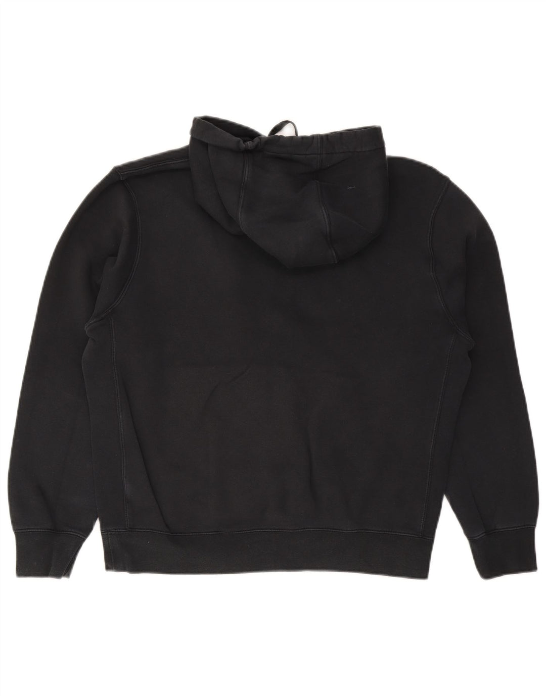 Nike - Sudadera con capucha para hombre (algodón negro mediano)