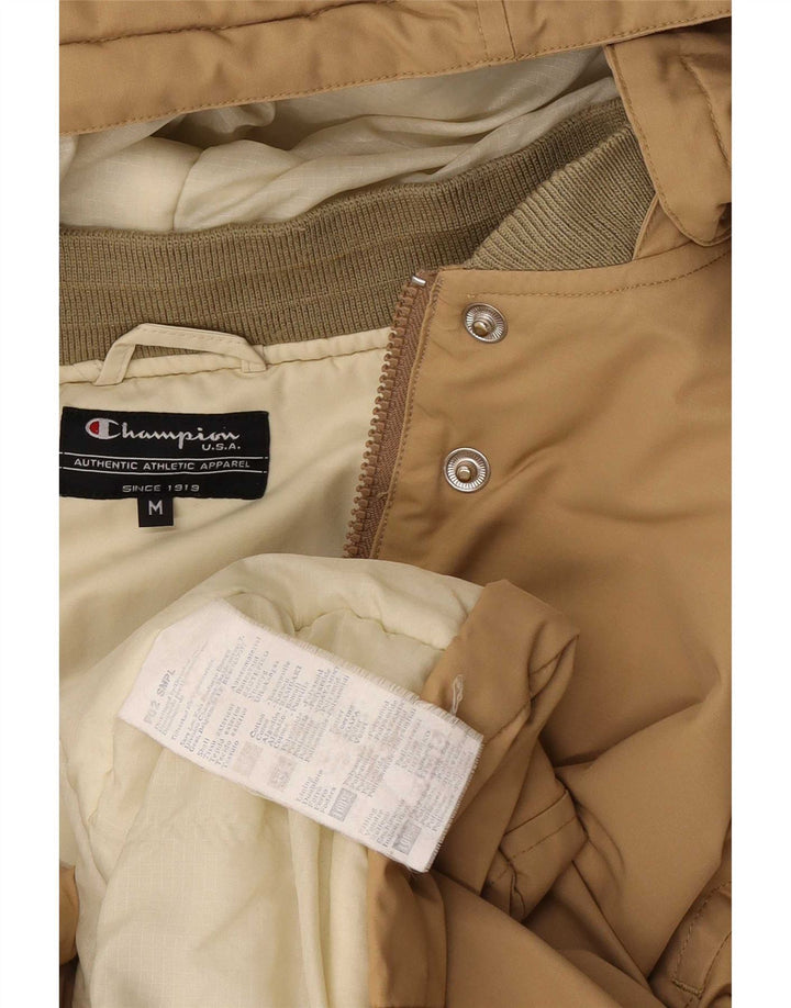 Champion Chaqueta cortavientos con capucha para mujer UK 44 Algodón beige medio
