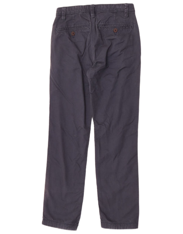 Pantalón chino recto para hombre Fat Face W28 L30 Azul marino Algodón