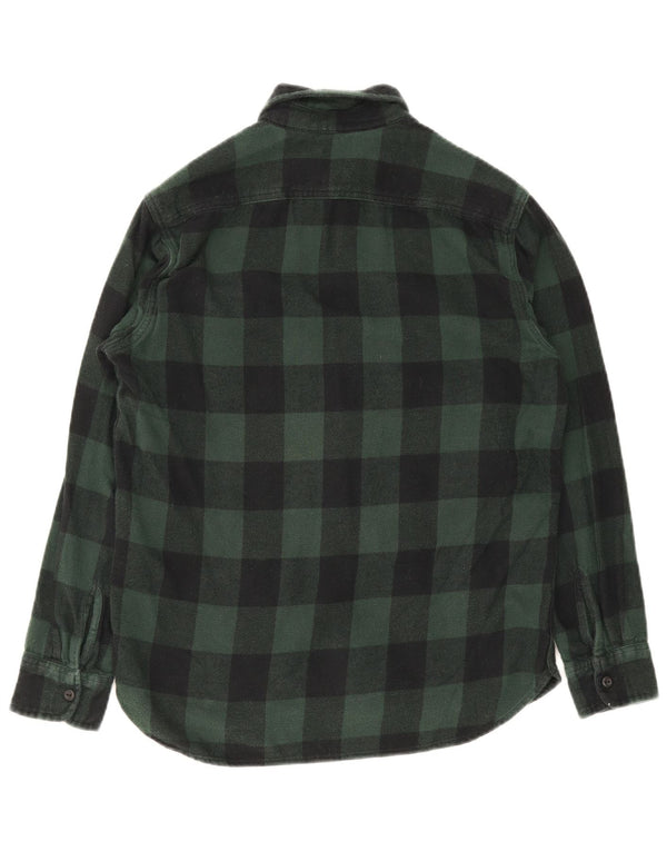 Levi's Hombre Camisa De Franela Pequeña De Algodón A Cuadros Verde
