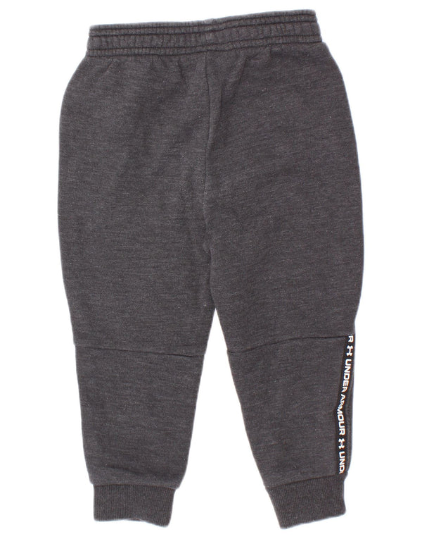 Under Armour Graphic Joggers - Pantalón de chándal para bebé, niño, 12-18 meses, gris