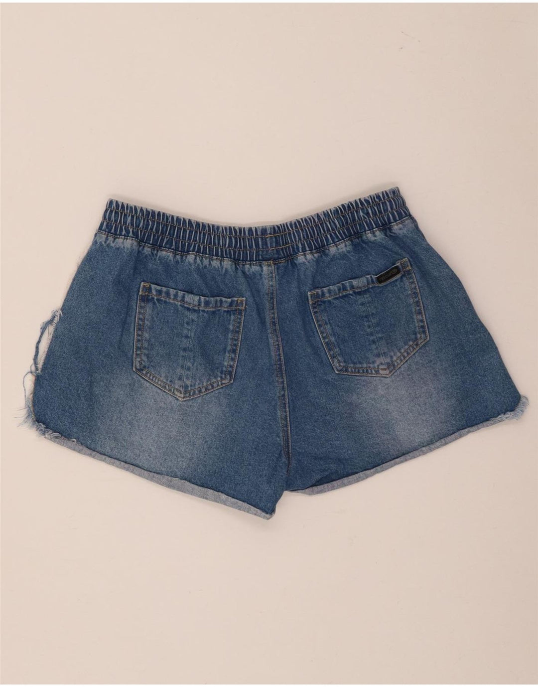 Pantalones Cortos De Mezclilla Rip Curl Mujer Medio W30 Algodón Azul