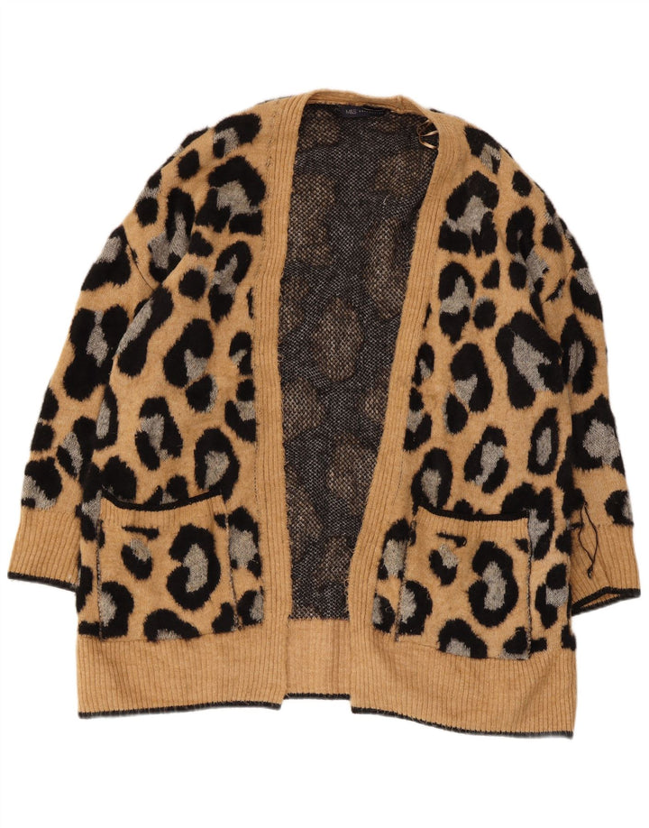 Marks & Spencer Suéter tipo cárdigan extragrande para mujer UK 46 Large Beige