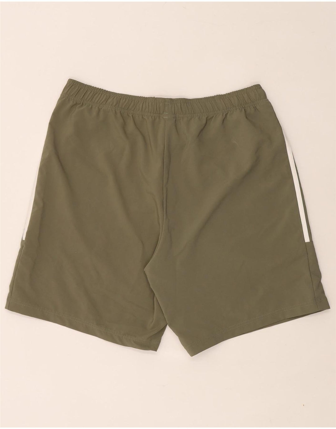 Adidas Pantalones cortos deportivos para hombre XL Verde Poliéster