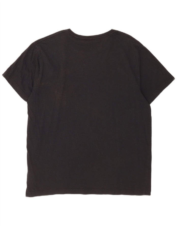 Gant Camiseta gráfica para hombre Top XL Algodón negro