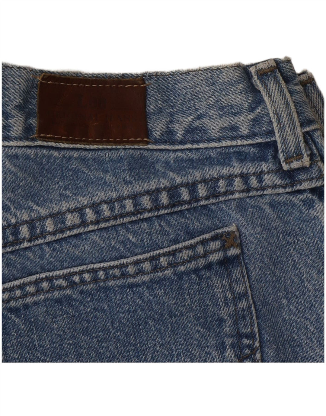 Vaqueros Lee Mujer Cónicos W30 L29 Azul