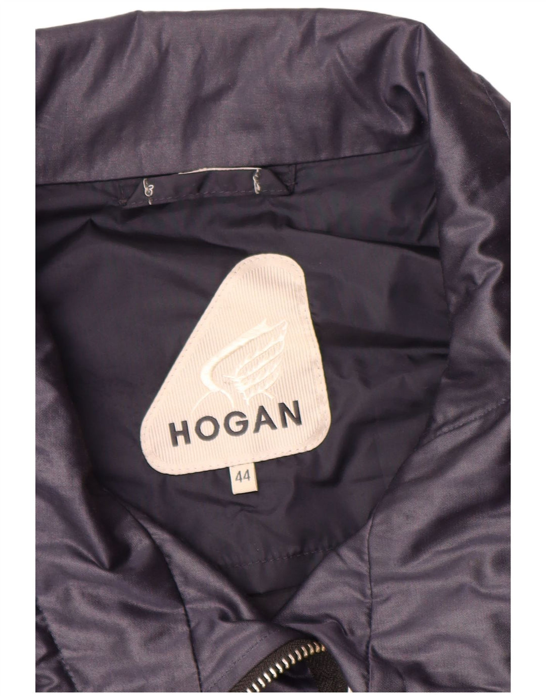 HOGAN Chaqueta Bomber Mujer IT 44 Medium Azul Marino Algodón