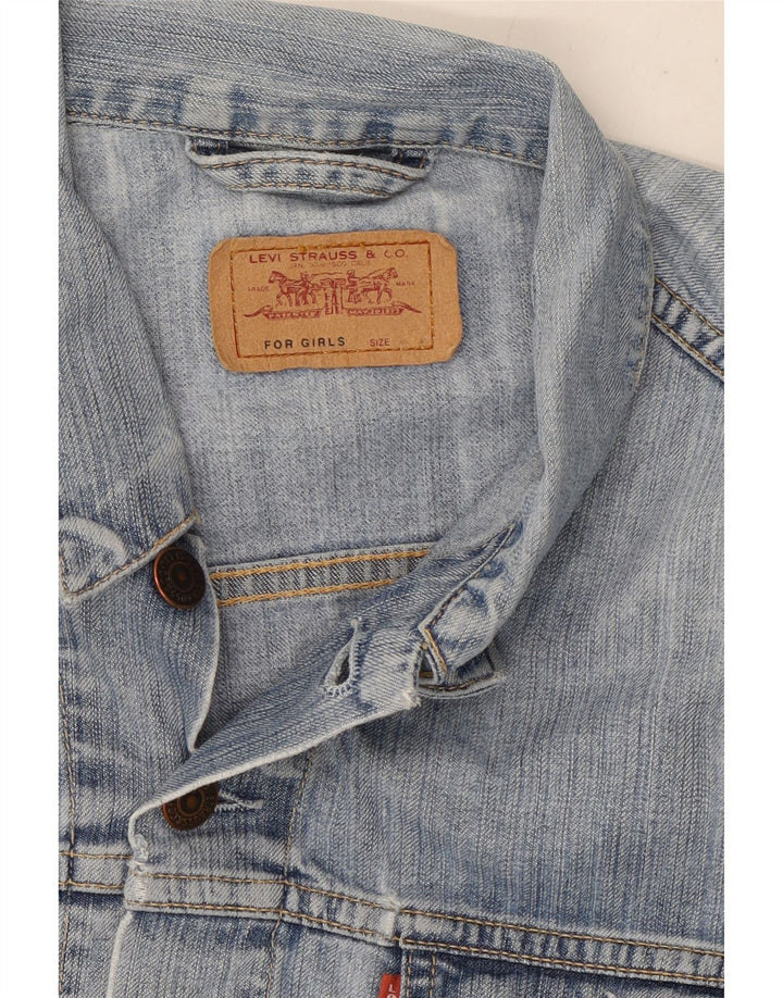 Levi's Chaqueta Vaquera Niña 15-16 Años Azul Algodón