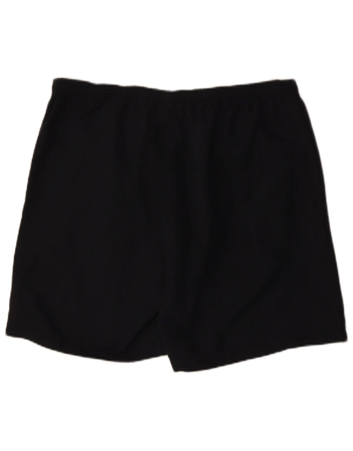 Lotto - Pantalones cortos deportivos para hombre, talla grande, poliéster azul marino